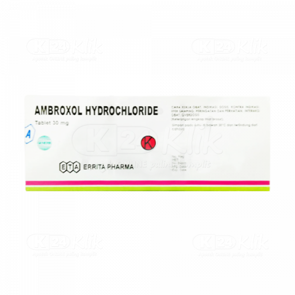 AMBROXOL 30 MG (ERRITA)