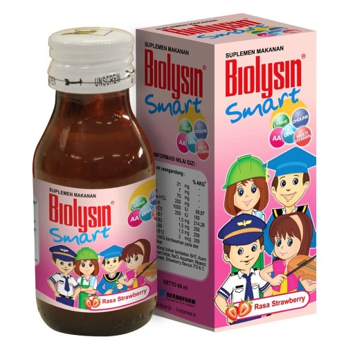 BIOLYSIN SMART 60 ML STRAWBERRY